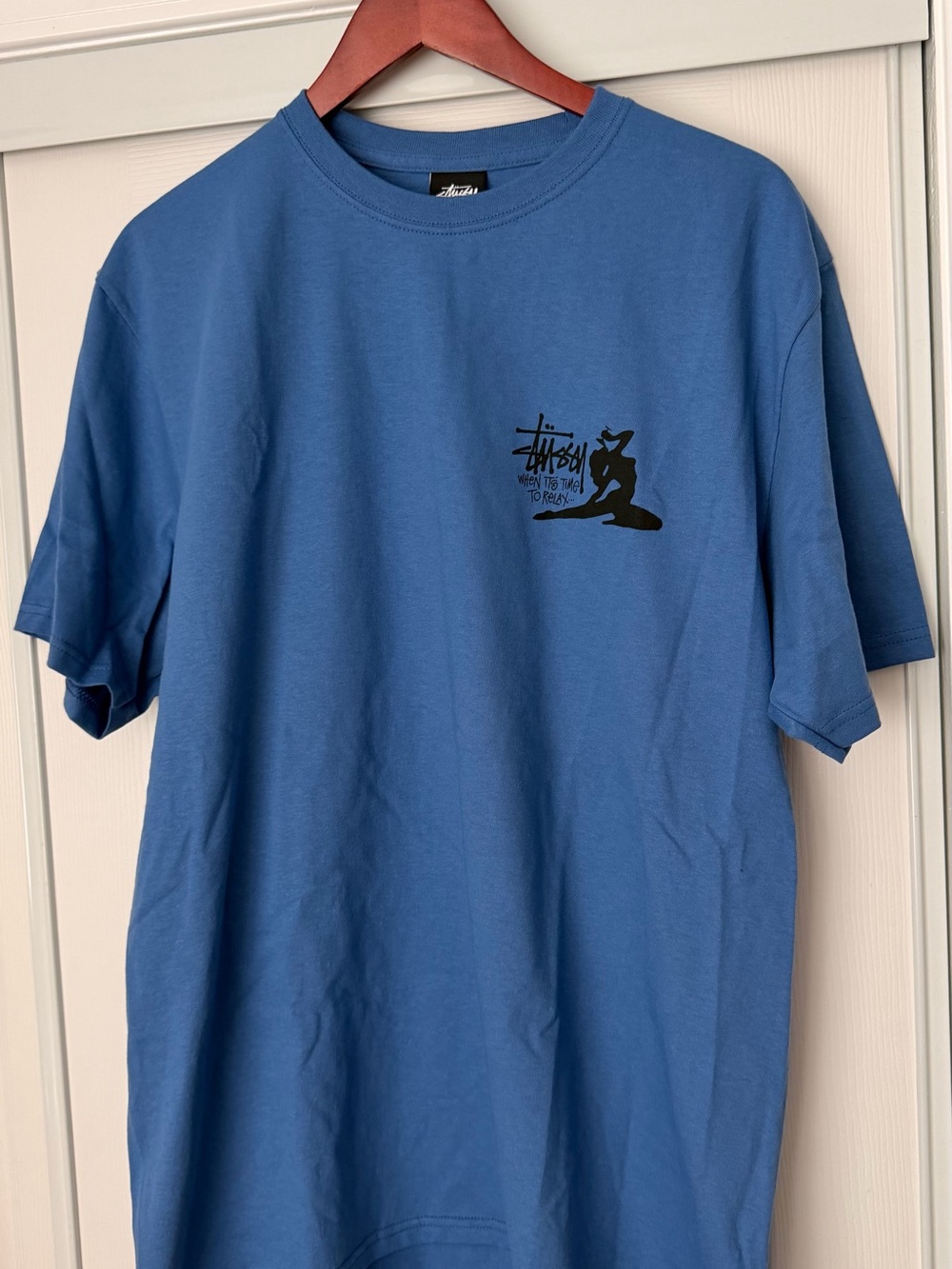 Stussy when it’s time to relax men’s t shirt